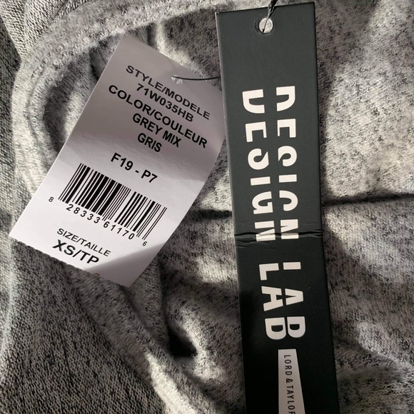 Gray Long Sleeve Dress - Picture 4 of 4